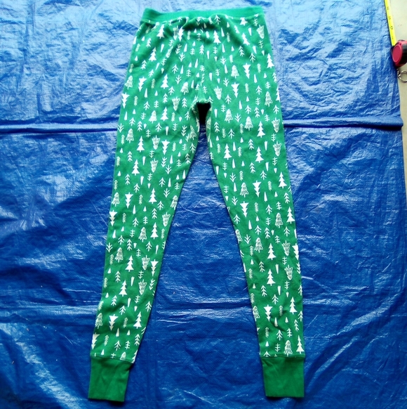 Green Tree Print  Leggings - Picture 2 of 8